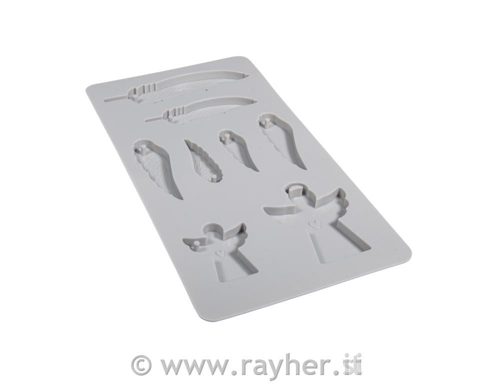Stampo in silicone, Angeli e ali