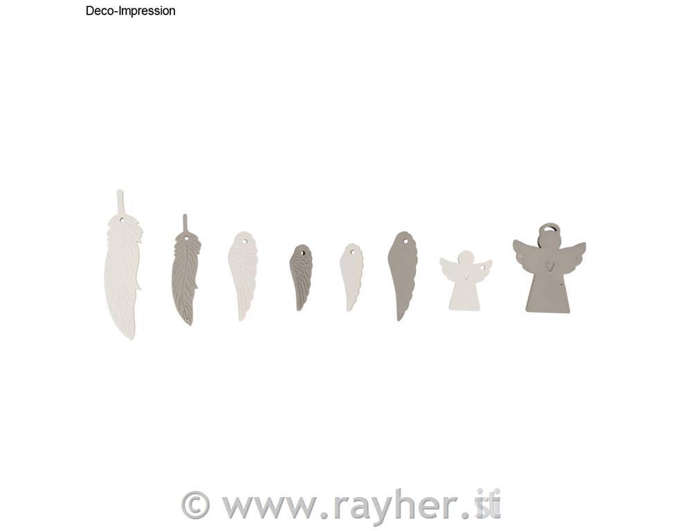 Stampo in silicone, Angeli e ali