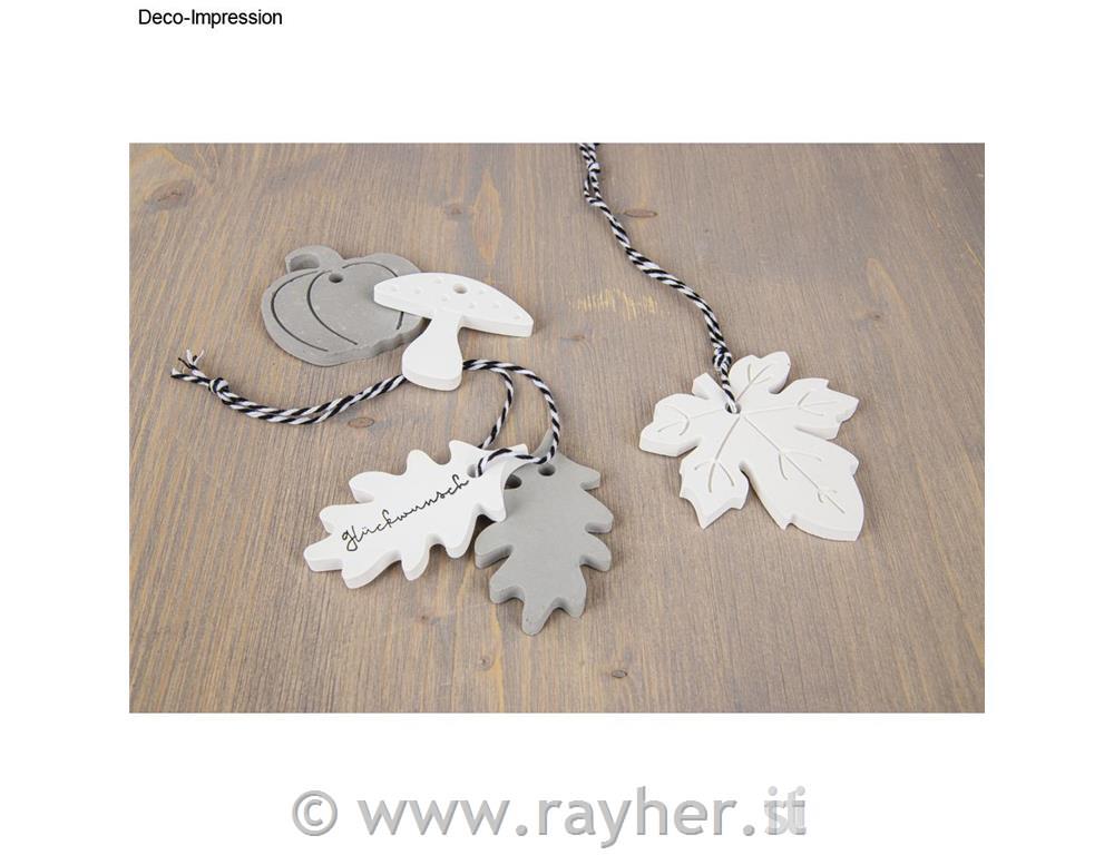 Stampo in silicone: zucca, fungo, foglia