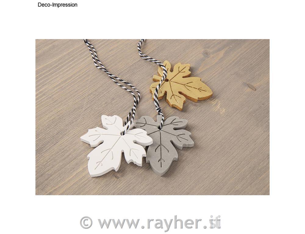 Stampo in silicone: zucca, fungo, foglia