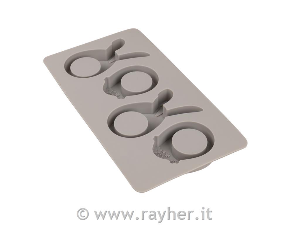 Stampo in silicone: "Uovo felice"14,5x26,2cm, 4 tipi