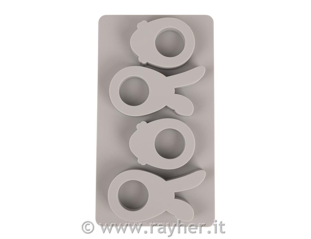 Stampo in silicone: "Uovo felice"14,5x26,2cm, 4 tipi