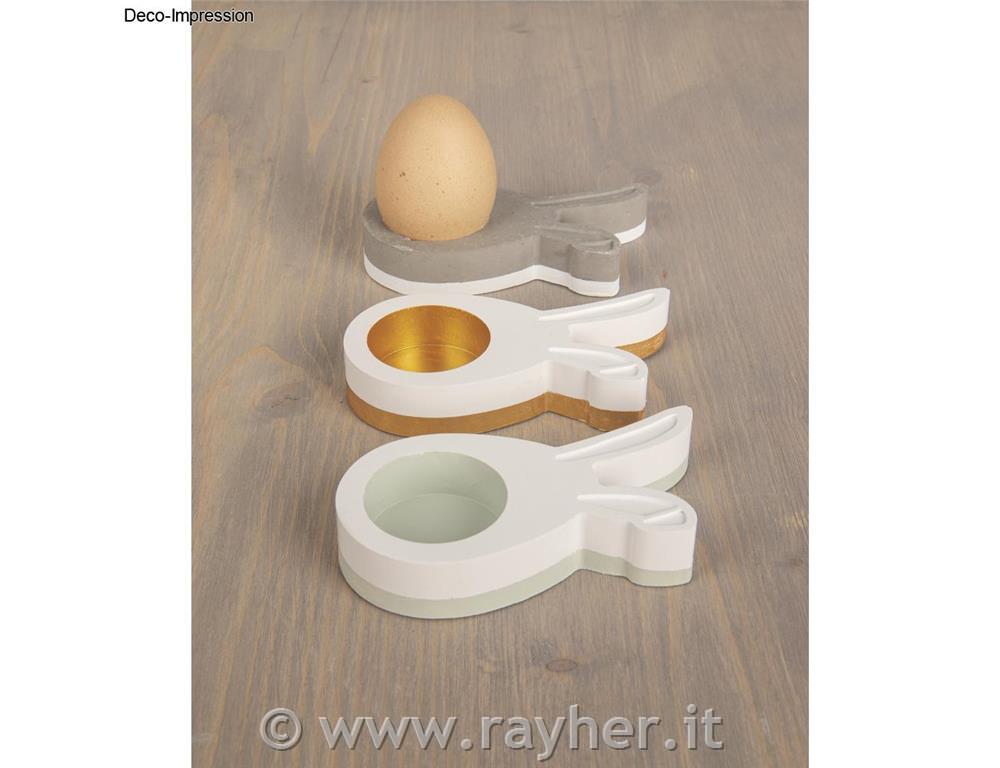 Stampo in silicone: "Uovo felice"14,5x26,2cm, 4 tipi