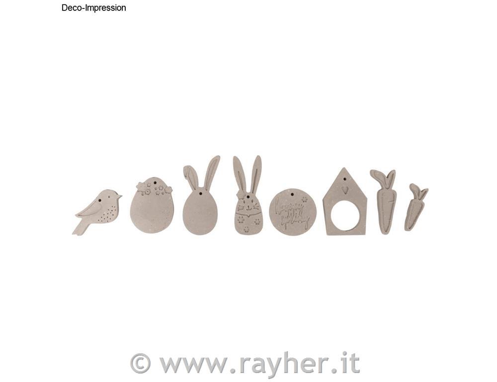 Silikonski Kalup "Happy Spring", 14,5x26x1cm, 8 motivov