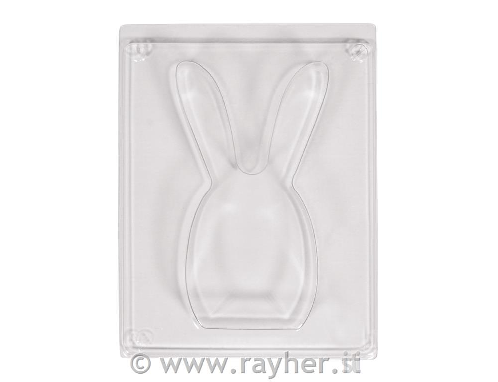 Stampo con motivo di coniglio, dimensioni: 12,3x6,8 cm