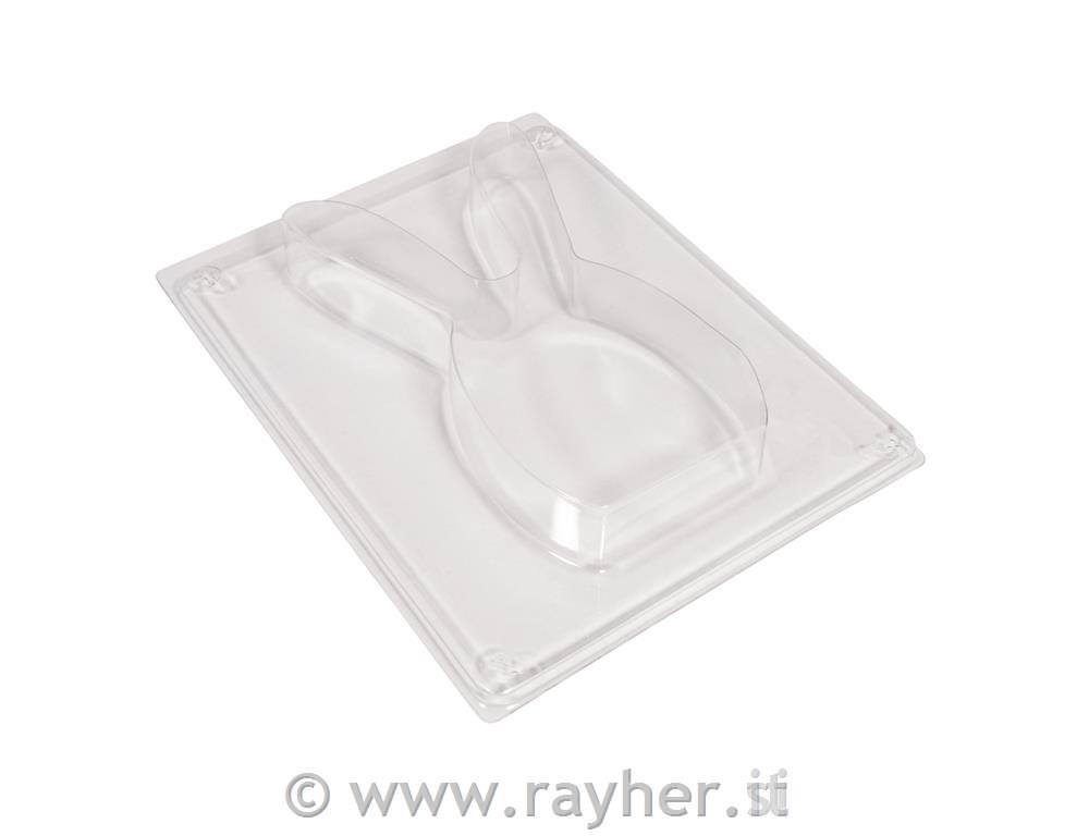 Stampo con motivo di coniglio, dimensioni: 12,3x6,8 cm