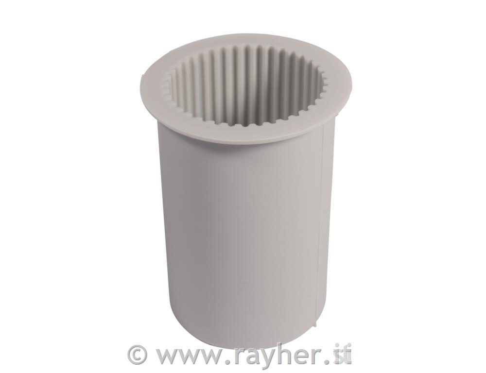 Stampo in silicone a forma di candela rigata