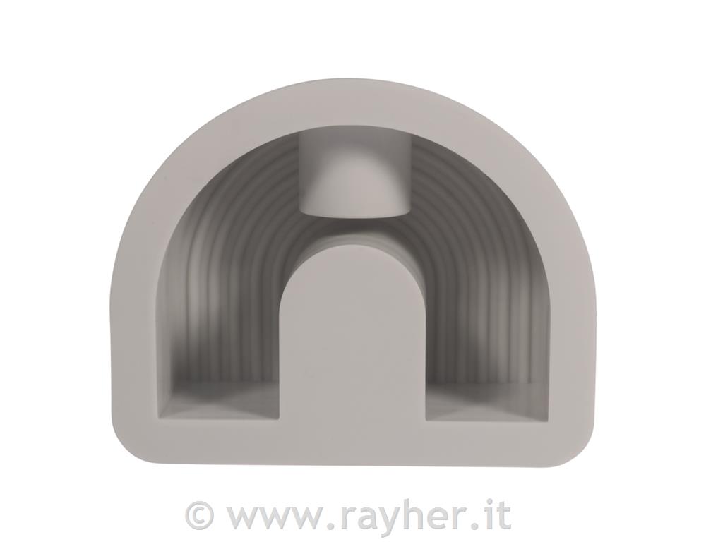 Silikonski kalup Mavrica, 7,8x4x6 cm