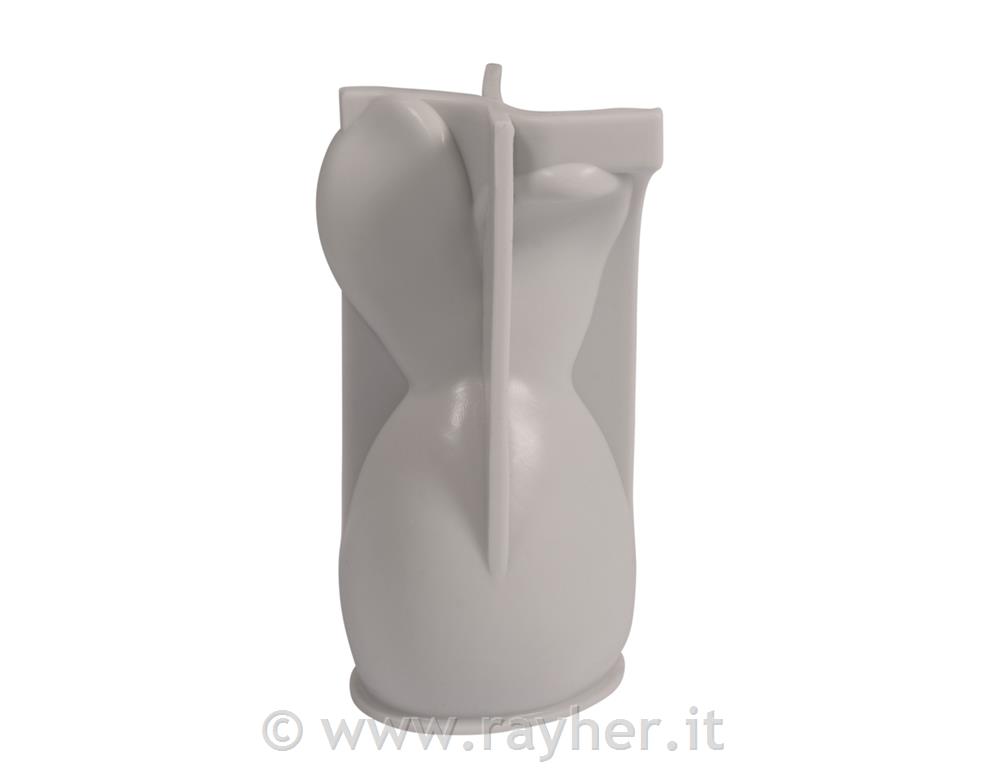 Stampo in silicone coniglio, diametro 4,altezza 9,4 cm