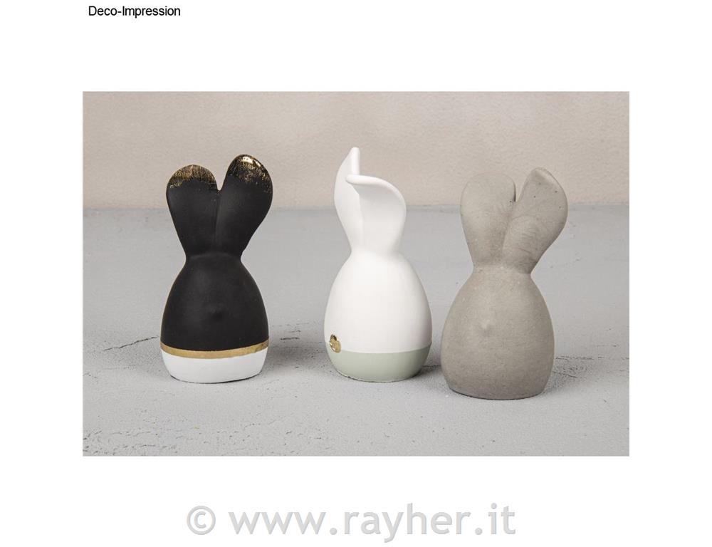 Stampo in silicone coniglio, diametro 4,altezza 9,4 cm