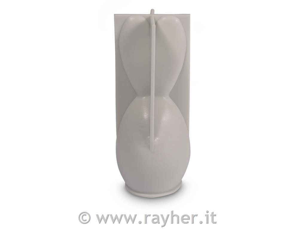 Silikonski kalup Zajec, premer 5,2 cm, višina 12 cm