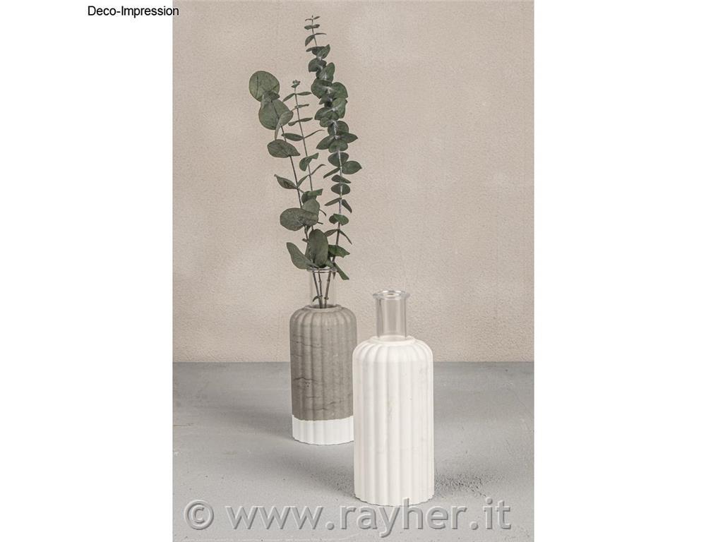 Silikonski kalup Vaza, žlebljen, višina 10,2 cm, + epruveta