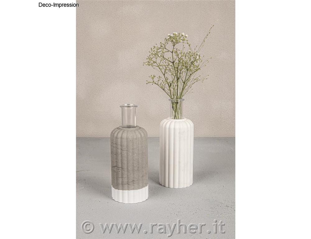 Silikonski kalup Vaza, žlebljen, višina 10,2 cm, + epruveta