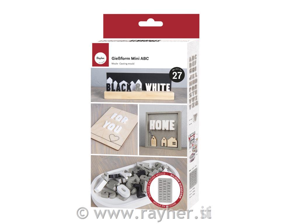 Stampo in silicone Mini alfabeto