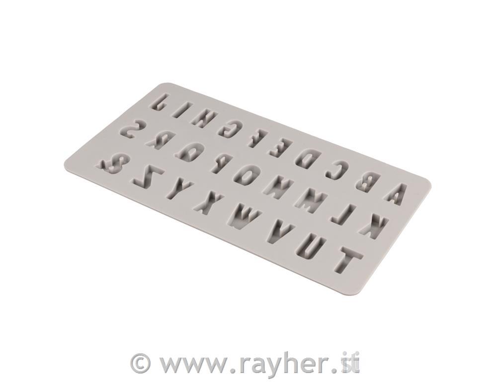 Stampo in silicone Mini alfabeto