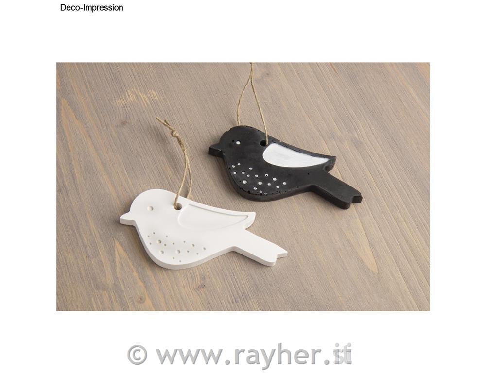 Silicone Casting mould Birdhouse + Bird2 shapes, box 1pc