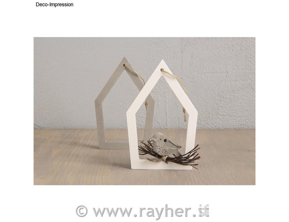 Silikonski kalup Ptičja hišica in ptica