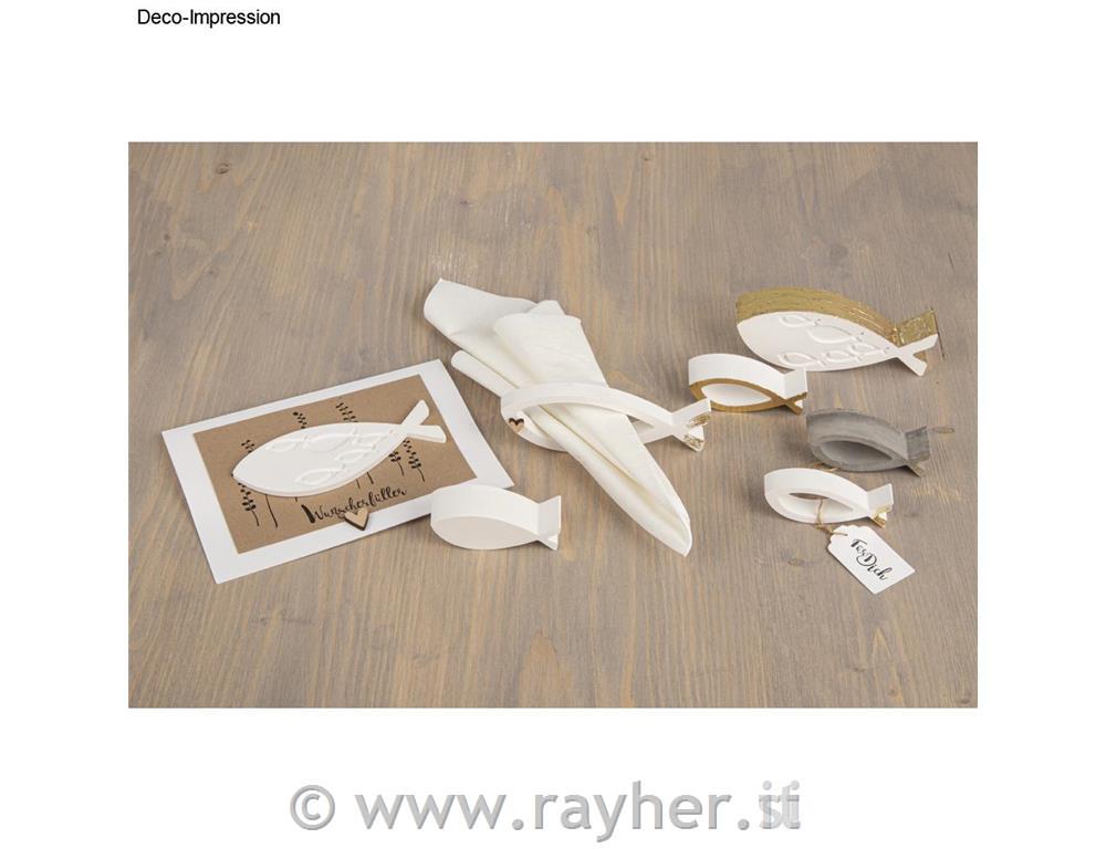 Silikonski kalup Riba, 5 oblik