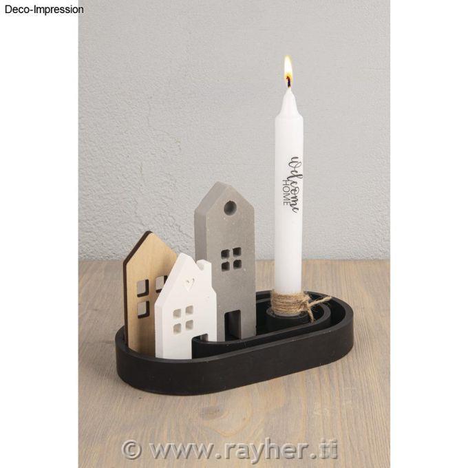 Silicone casting mould Houses 2