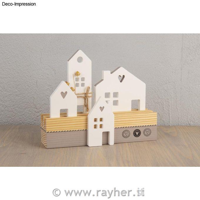 Silicone casting mould Houses 2