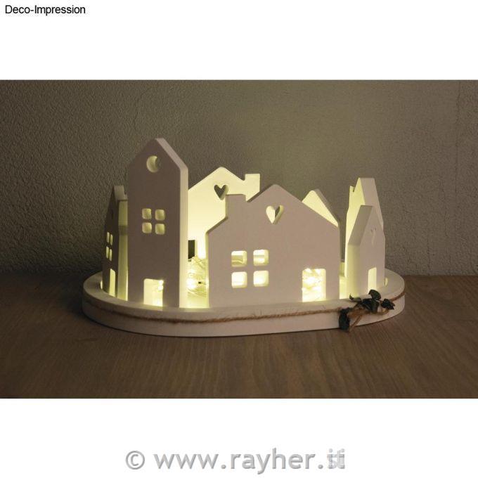 Silicone casting mould Houses 2