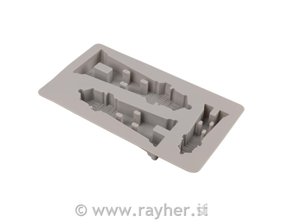 Silicone Casting mould Lighthouse 14.5x23 shapes, box 1pc
