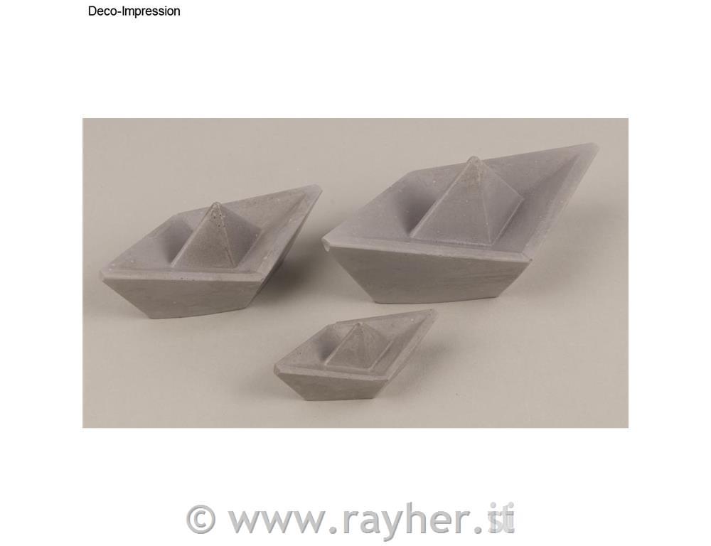 Silikonski kalup Origami čoln 3 velikosti