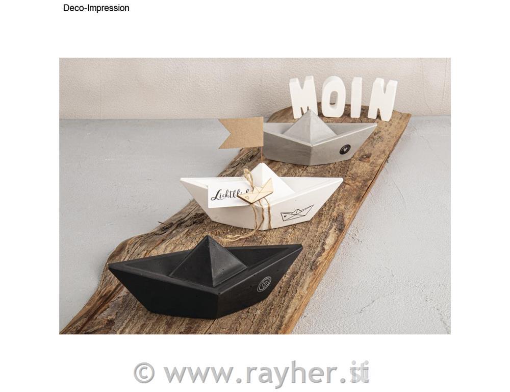 Silikonski kalup Origami čoln 3 velikosti