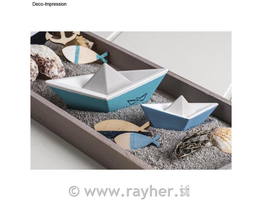 Silikonski kalup Origami čoln 3 velikosti