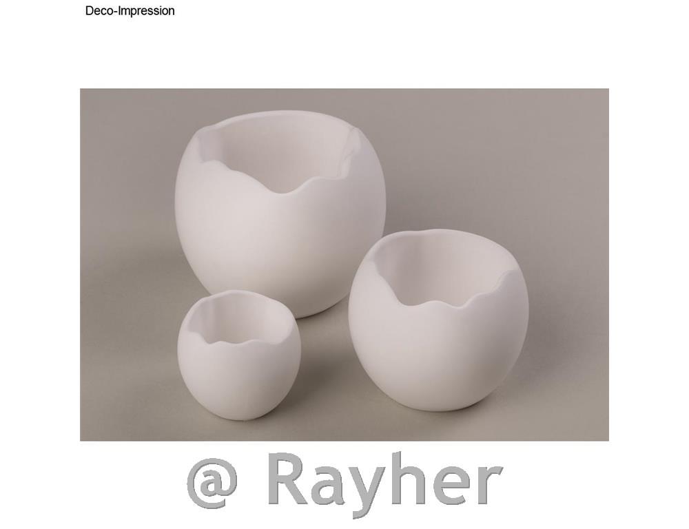 Silikonski kalup Vazice z valovitim robom