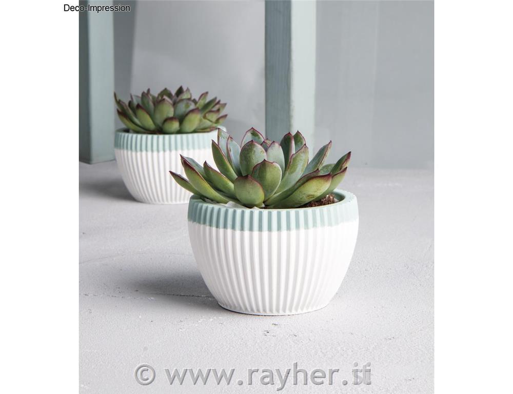 Silicone mould Decorative bowl, ridged9cm, height 6cm, box 1pc