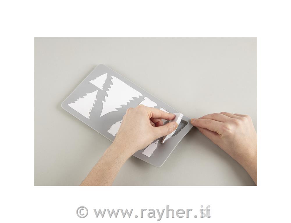 Silicone mould Gnome family, 14.5x26x1cm, 9 shapes, box 1pc