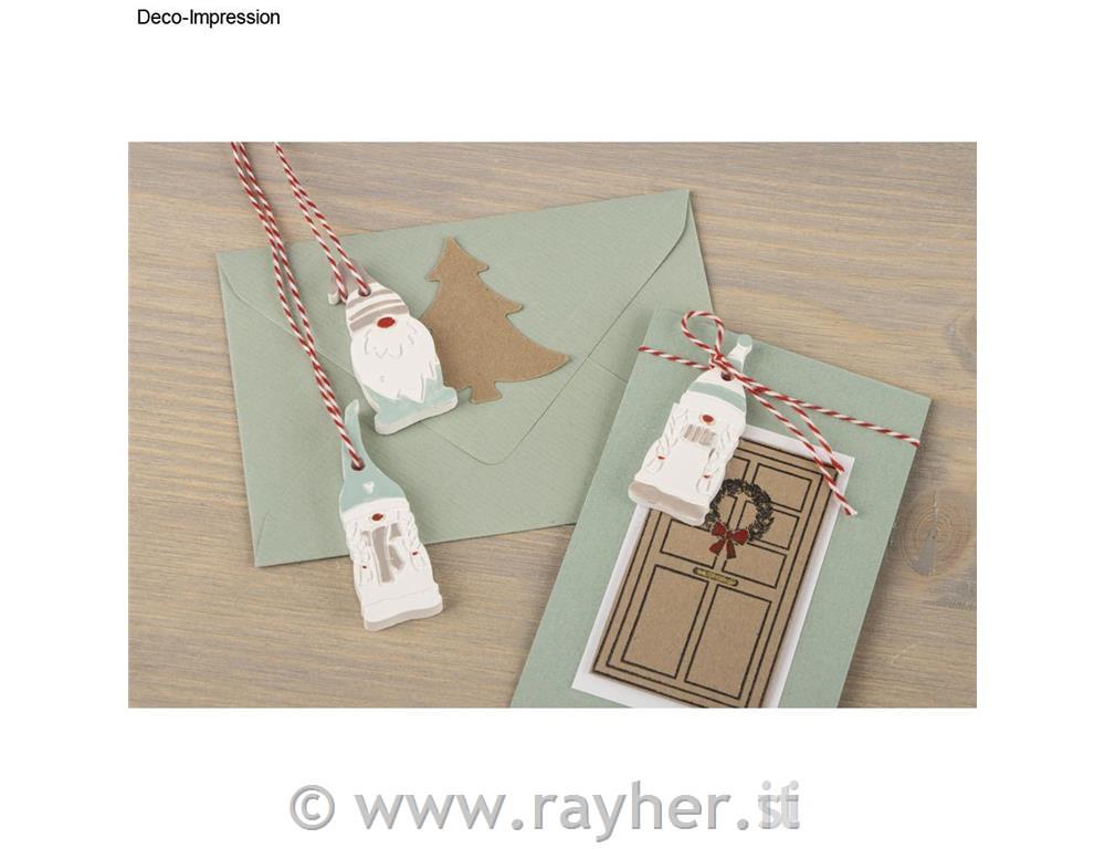 Silicone mould Gnome family, 14.5x26x1cm, 9 shapes, box 1pc