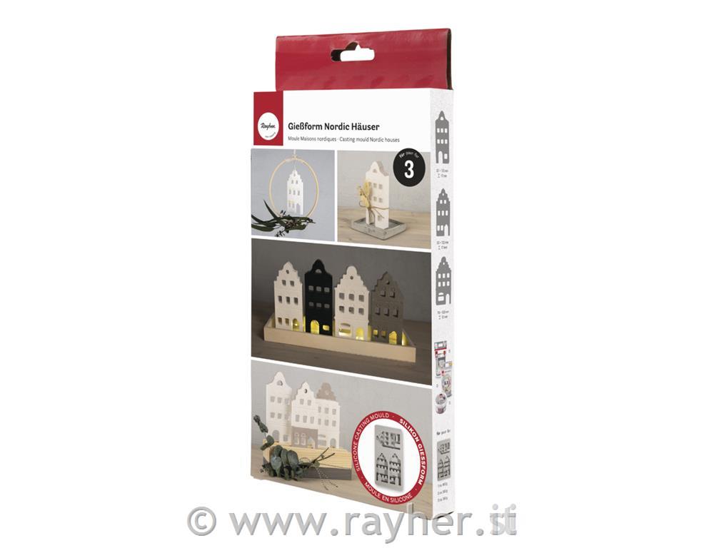 Stampo in silicone Case Nordiche, 14,5x