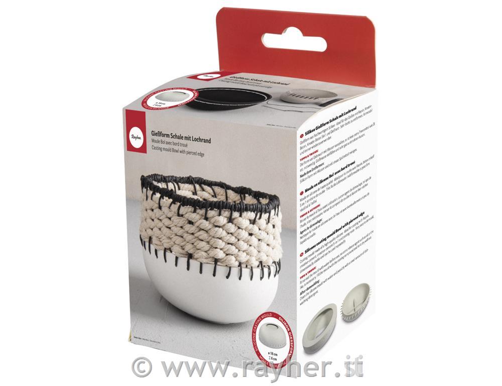 Silikonski kalup Skleda z luknjami, 18x6cm