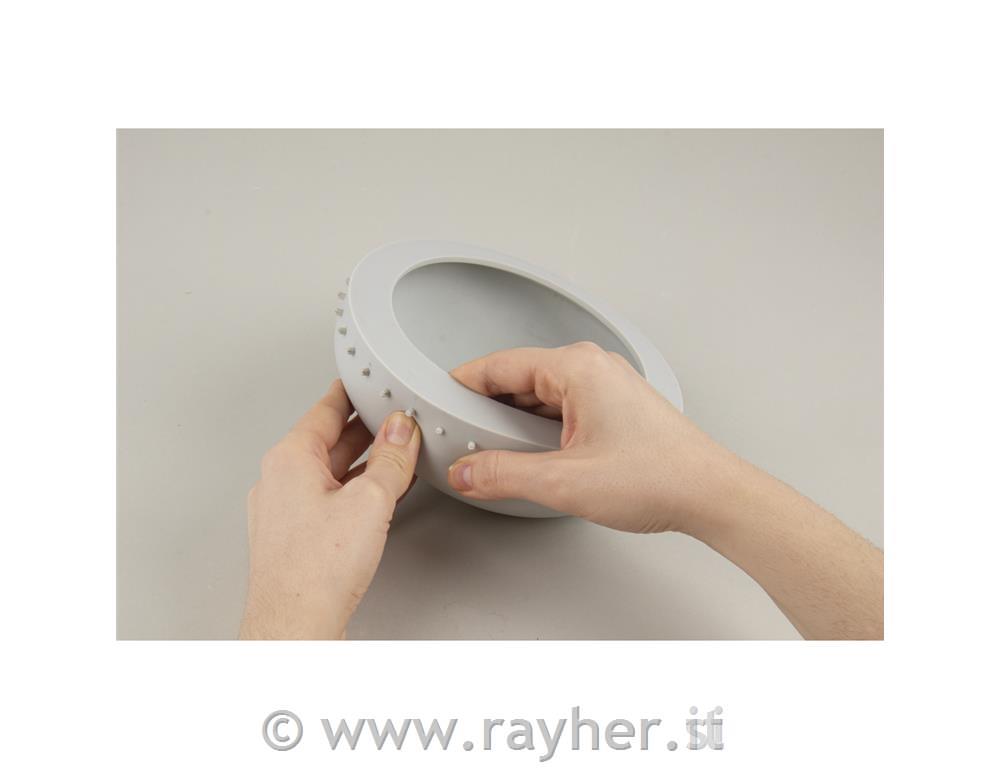 Silikonski kalup Skleda z luknjami, 18x6cm