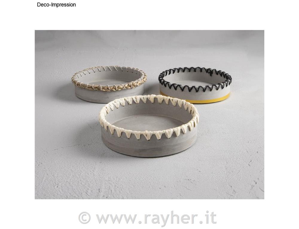 Silicone mould Coaster w.pierced edge, 17cm x H 4cm