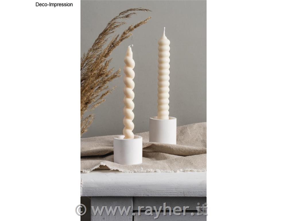 Stampo candela avvolta, 2 cm / altezza