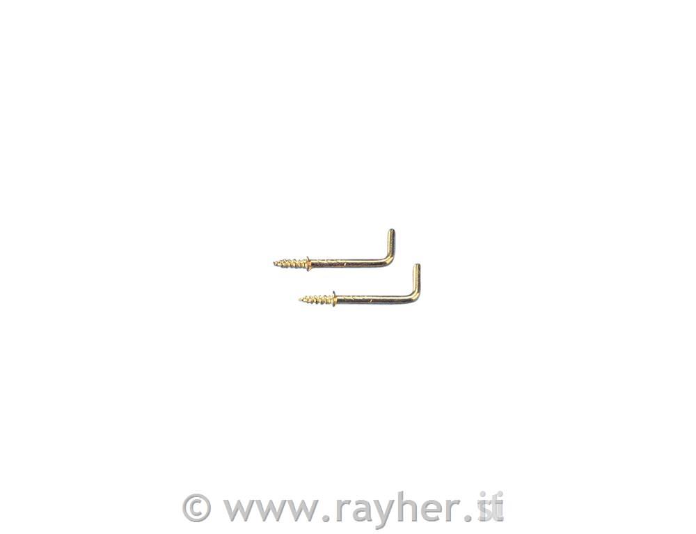 Vijak za obešanje L - oblika, 22 mm, 5 kom.