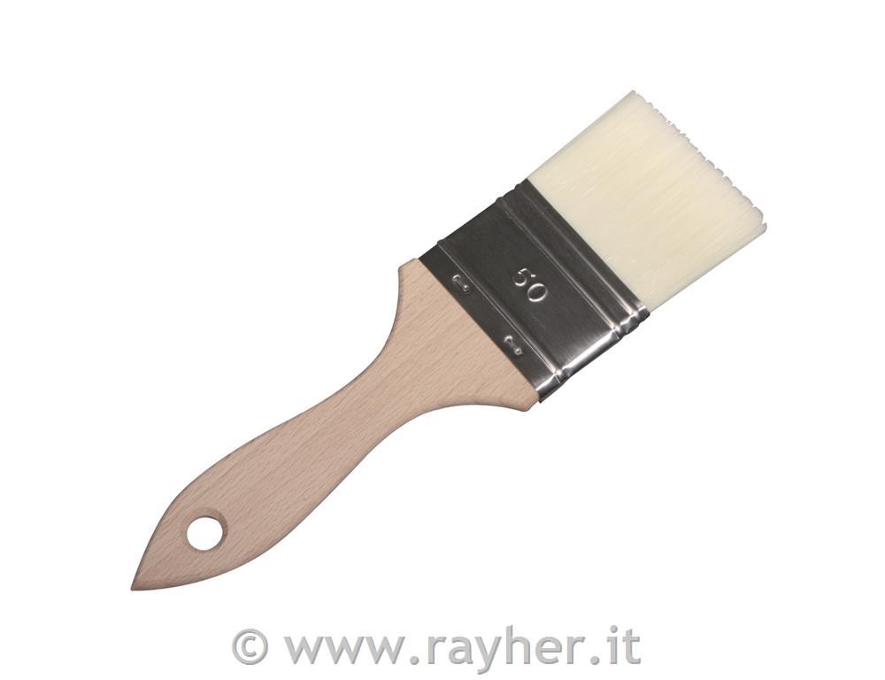 Pennello sintetico largo piattomis. 50