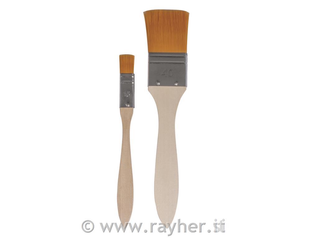 Set pennelli vernice, assortito, bus.blis. 2pz
