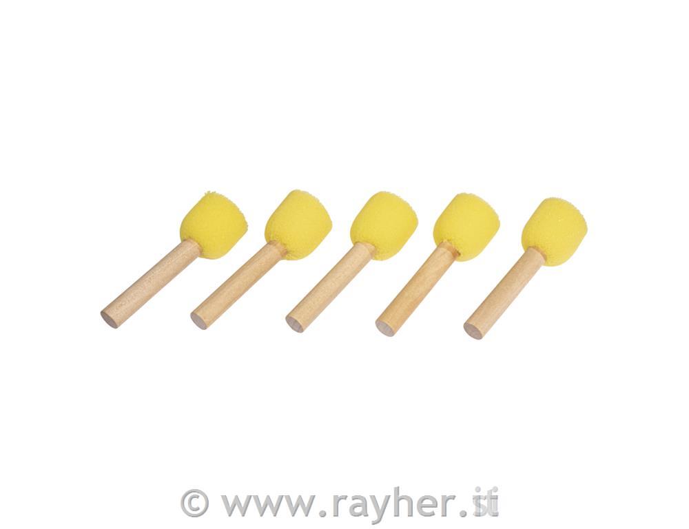 Spugnette per dipingere, 3cm, set 5