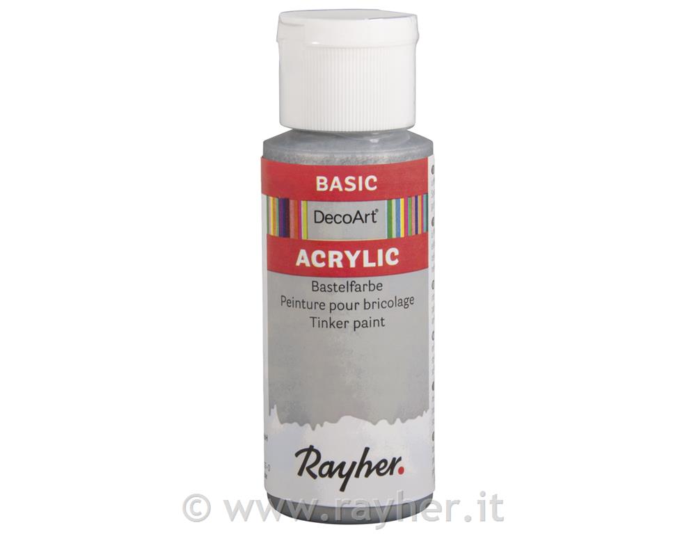 Acrylic Brico-Colorflacone 59 mlargento brill.