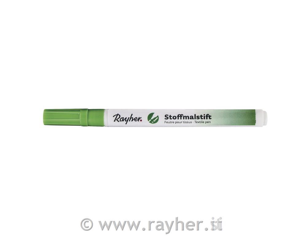 Flomaster za tekstil, tanek, svetlo zelen