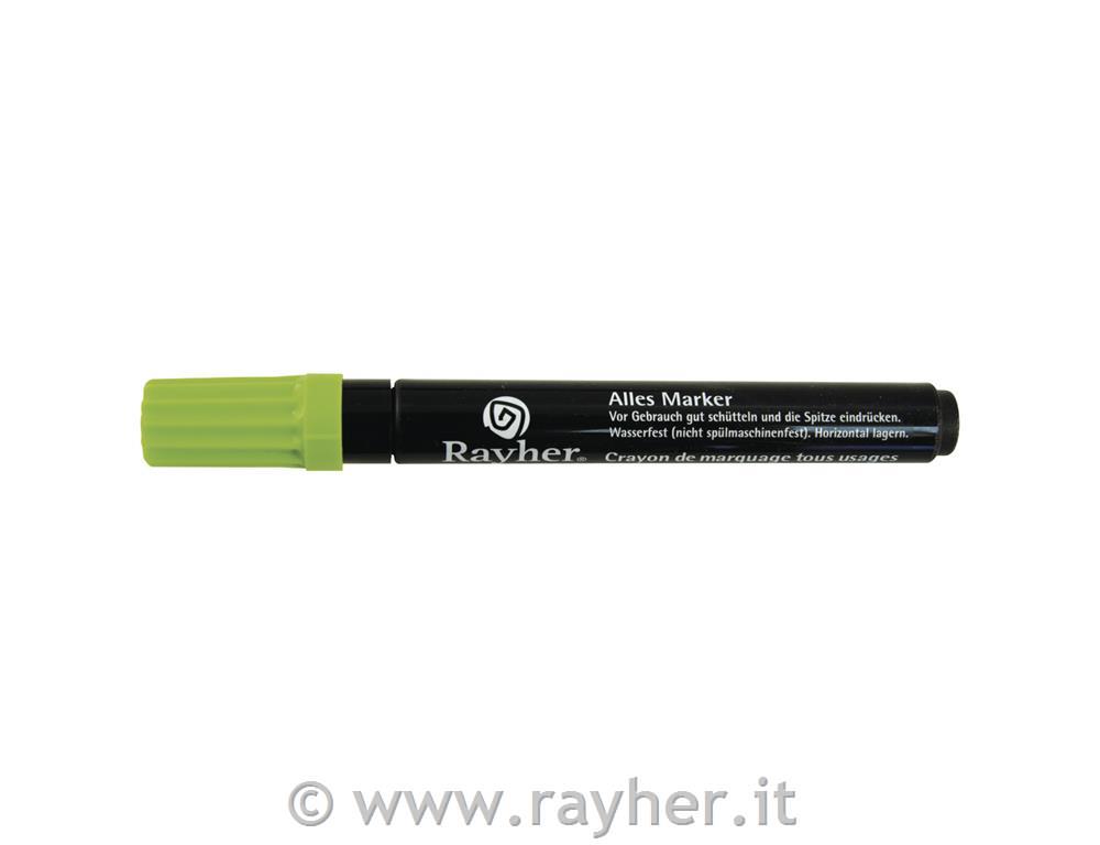 Marker universalipunta tonda 2-4mm, con valvolaverde chiaro