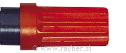 Flomaster za vse podlage prekrivni, rdeč