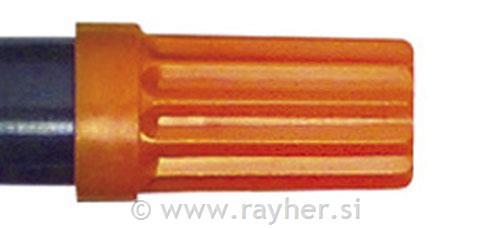 Flomaster za vse podlage prekrivni, oranžen