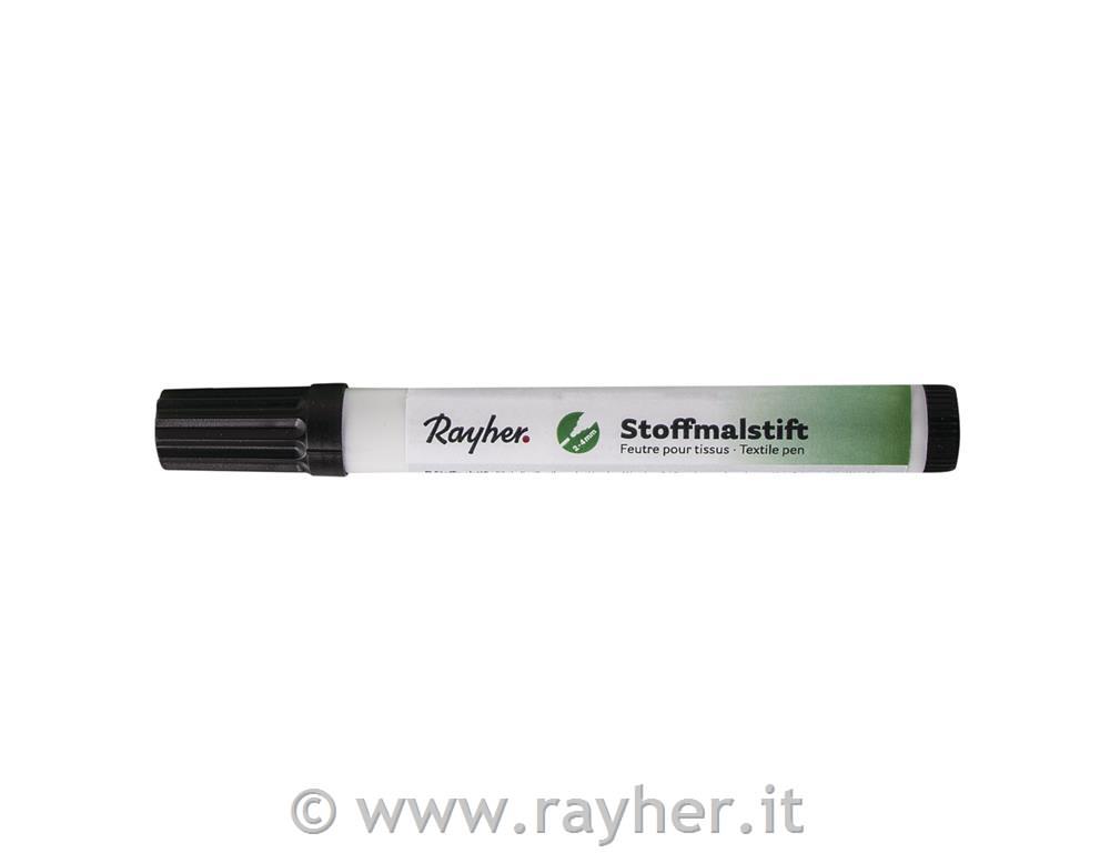 Flomaster za tekstil, debel, črn