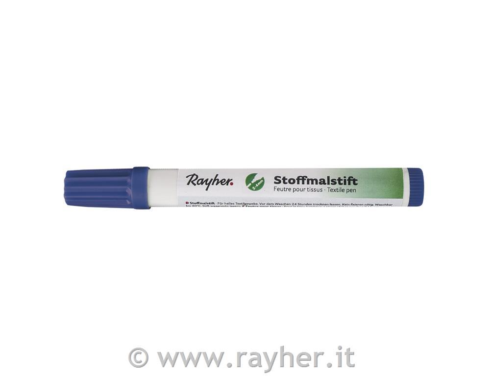 Pennarelli p.stoffa, punta grossablu medio