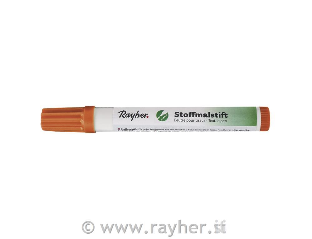 Flomaster za tekstil, debel, oranžen